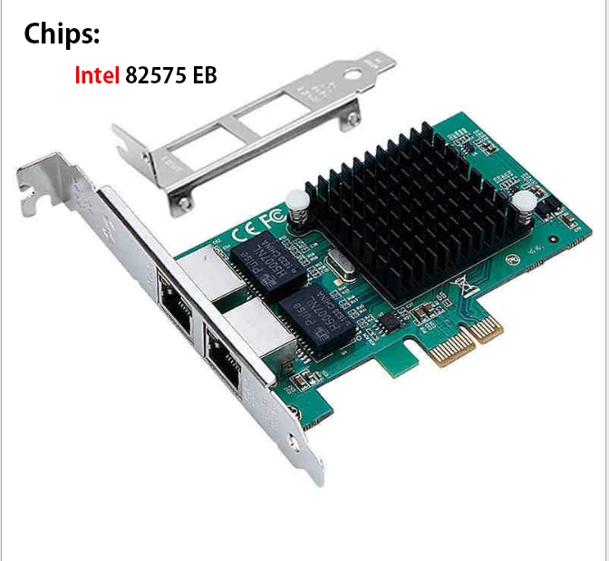 Проводная встроенная сетевая карта Gigabit PCI сетевая карта бездисковый сервер дистанционного запуска Плавная маршрутизация управление потоком 1000 Мбит/с