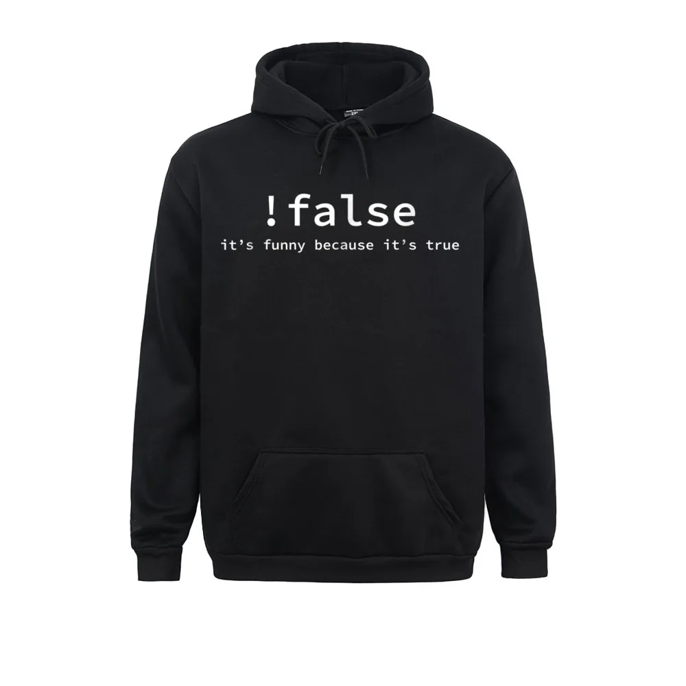 Funny False Programming Coding T-shirt for Programmers__44 Men's Cute Hoodies Fall Sweatshirts Custom Long Sleeve Sportswears Funny False Programming Coding T-shirt for Programmers__44black