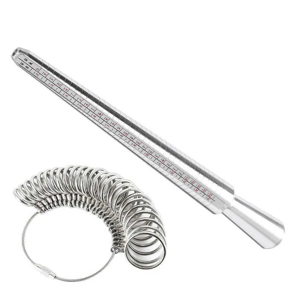 

UK Ring Size Adapter US Ring Size Adapter Rod Mido English Degree jie zhi quan Measuring Stick SA-Yong Ring Size Adapter Feet