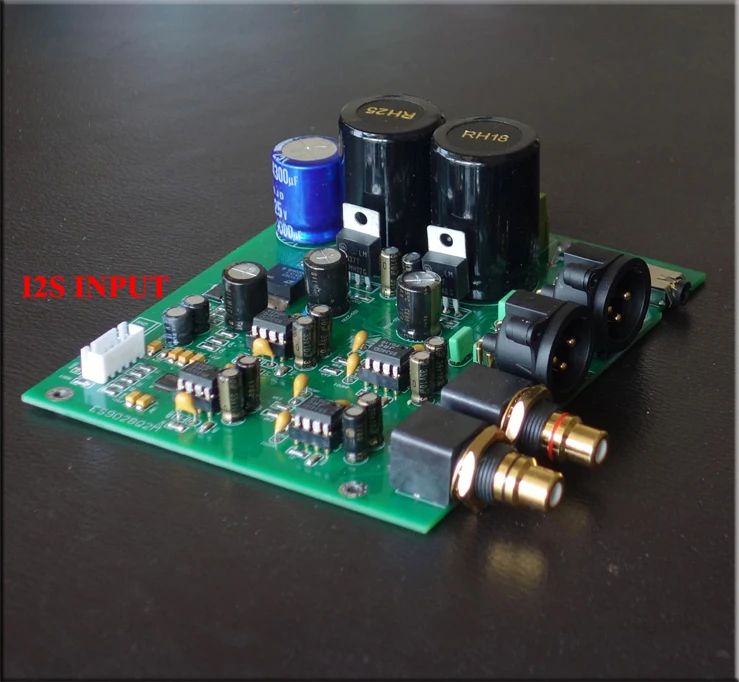 ES9028Q2M ES9028 I2S Input Decoder Board Mill Board DAC Balanced Output ES9028Q2M ES9028 I2S Input Decoder Board Mill Board DAC Balanced Output