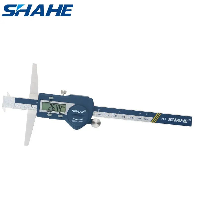 Цифровой микрометр shahe 0 150 мм Электронный штангенциркуль с двойными крючками