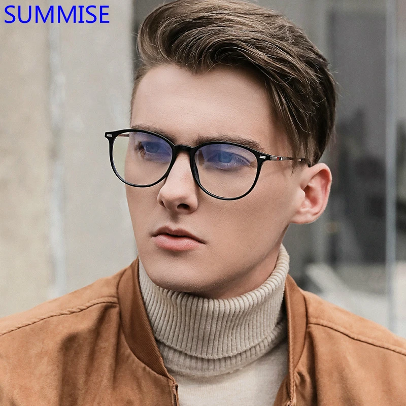 

SUMMISE Newest Titanium Eyeglasses Frame Man 2020 Myopia Hyperopia Eyeglasses Frame Men Optical Myopia Glasses High Quality