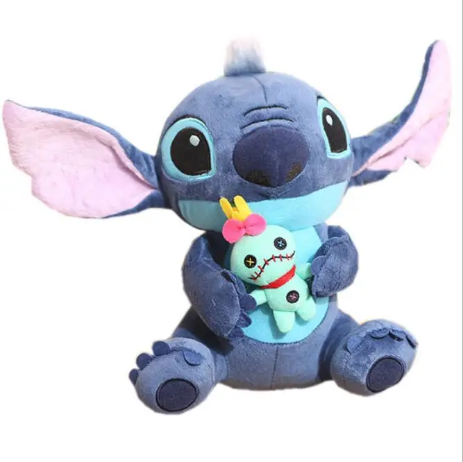 stitch y su peluche
