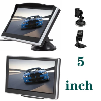 

2020 Car Mirror New 5" 800*480 TFT LCD HD Screen Monitor for Car Rear Rearview Backup Camera