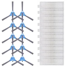 

Filter Side Brushes Set For Tesvor V300 Orfeld X503 Household Robot Vacuum Cleaner Parts Replacement Accessories