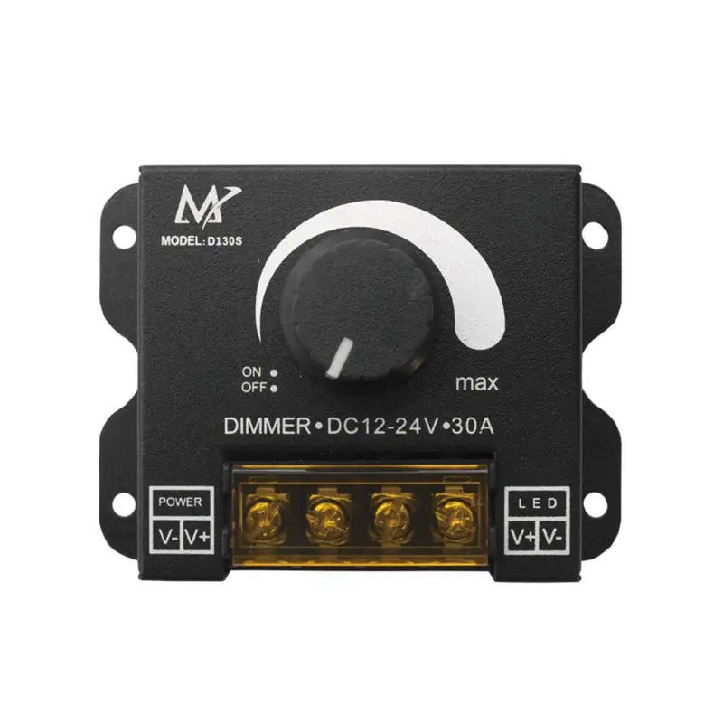 DC12-24V 30A светодиодный диммер переключатель ручка светильник контроллер для одноцветной светодиодной ленты