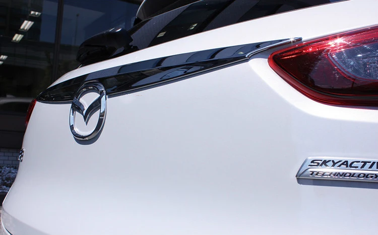 Задняя Крышка багажника из АБС хрома крышка для 2016 2017 2018 Mazda CX 3 CX3 Аксессуары