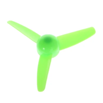

1PC Wind Power Toy Three Blade Plastic Propeller Accessories Shaft Diameter 2mm M6CB
