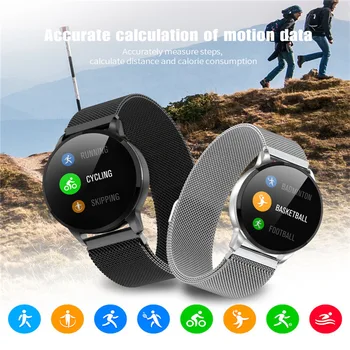 

CS16 Smart Watch IP67 Waterproof Bluetooth Sports Fitness Tracker Heart Rate Monitor men Clock Smartwatch for iOS Admin