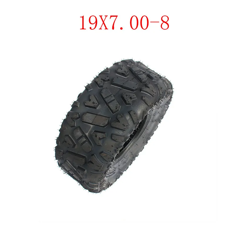 2 шт. картинг детская коляска ATV UTV 19X7. 00-8 дюймов бескамерное колесо шин