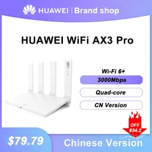 Original Chinese Version Huawei Router AX3 PRO dual Core WiFi6 plus mesh wifi Wireless Router 3000Mbps 2.4GHz 5GHz wifi extender