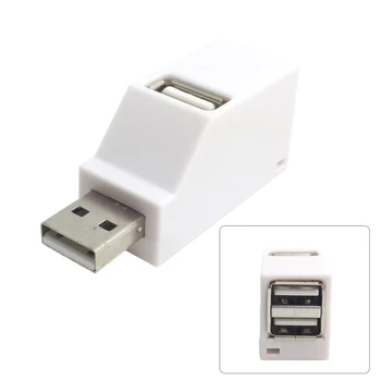 

10pcs/lot 3 Ports USB 2.0 Hub Bus Power For Laptop Macbook Notebook PC & Mouse & Flash Disk Vertical Type