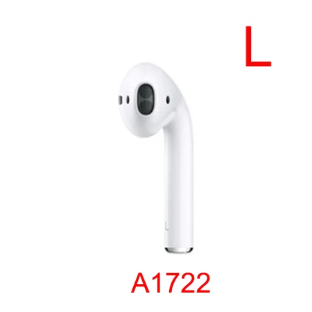 Абсолютно новые оригинальные беспроводные наушники Apple AirPods 1, оригинальные Bluetooth наушники A1523 A1722 для iPhone Xs Max XR 7 8 MacBook - Цвет: Only left