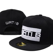 Новинка,, недорогие кепки WATIB snapback, черные, красные, белые, вати B, хип-хоп, мужские и женские дизайнерские бейсболки