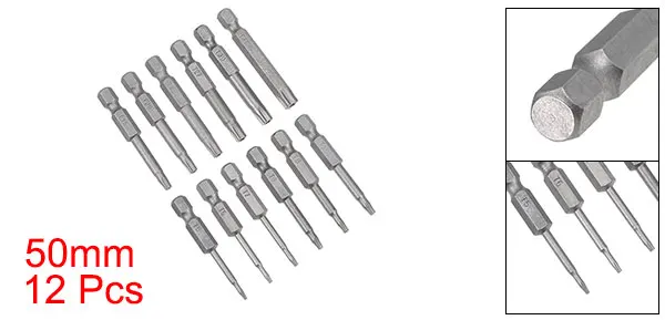 size 7 Uxcell отвертка Philips bits набор контактов для тестирования 10 в 1 1/4 дюйма с шестигранной головкой в британском стиле Системы H5/четырёхъядерный 64-разрядный процессор 5/16 отвертки 50/75/100/150/200 мм легированнаякнопка Сталь - Цвет: size 7