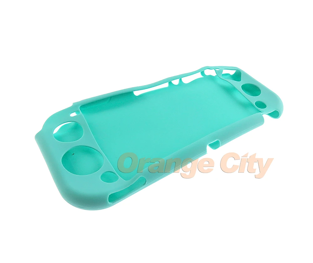 Силиконовый защитный однотонный чехол для Switch Lite NS Mini Console мягкий чехол|Запасные
