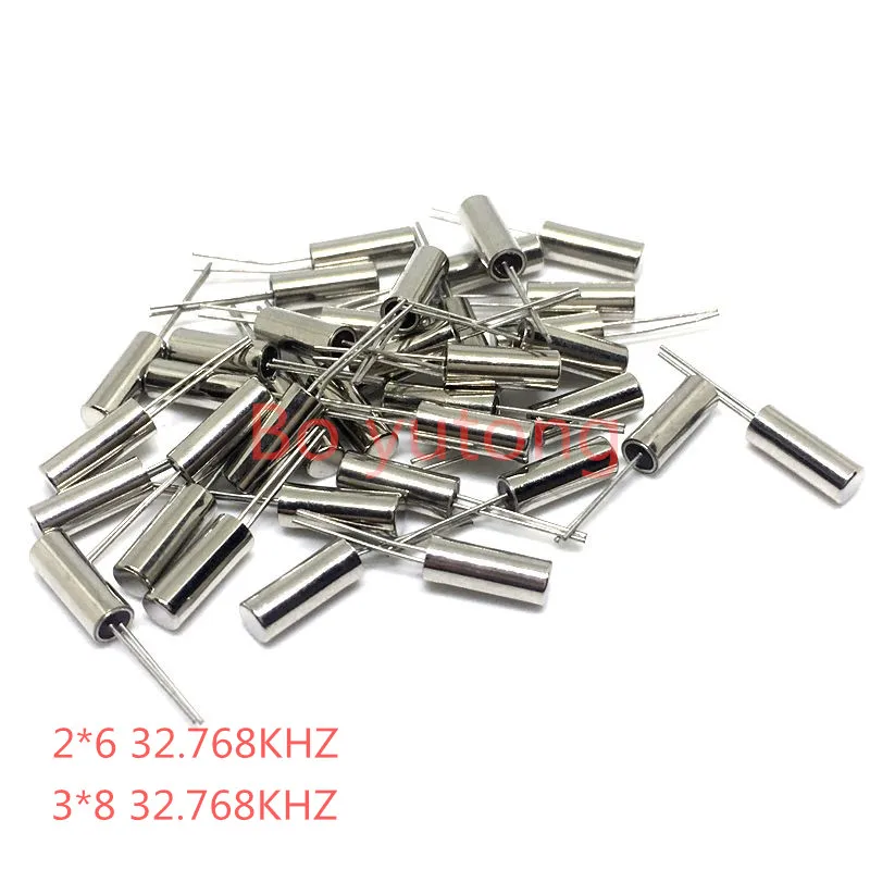 Passive crystal oscillator Cylindrical quartz crystal oscillator 38.000KHZ 3*8 308 38K resonator 10pcs