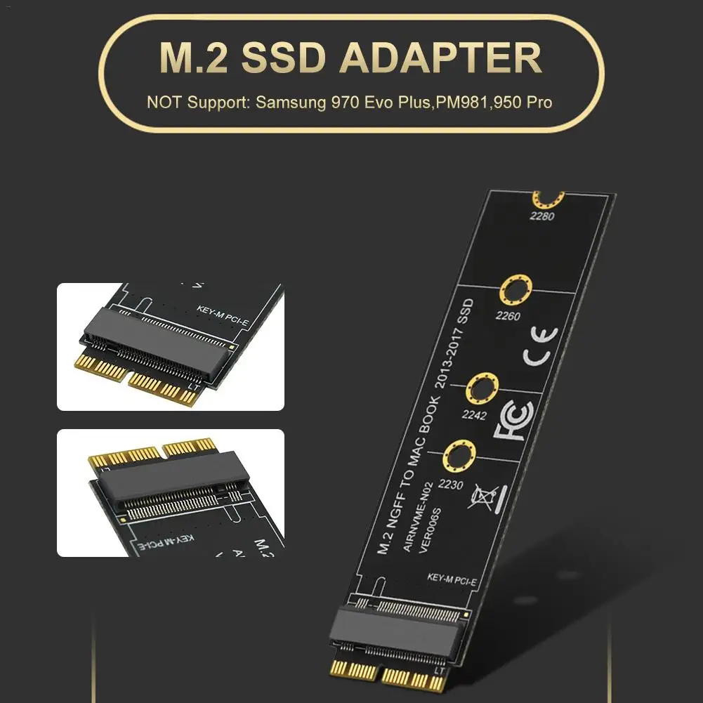NGFF M.2 NVMe SSD адаптер к PCIE3.0 X4 M Key конвертер 2230 2280 размер M2 Расширительная карта 4