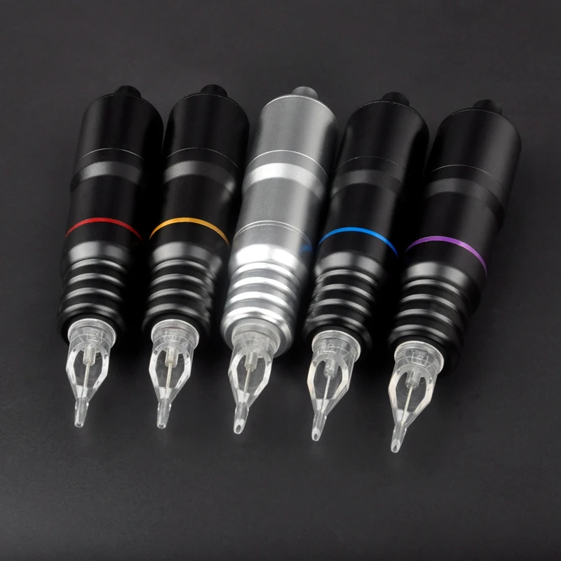 

1PCS HOT tattoo pen Rotary Tattoo Machine with Best Motor for Tattooing Artist Cord with Cartridge needles Grip women beauty