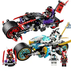 Mailacers Ninjago 06074 уличная гонка змеи Ягуар 308 шт. строительные блоки игрушки для детей L ninjagoo 70639