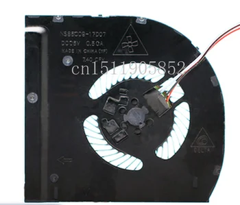 

Free shipping NS85C09-17D07 5V 0.50A four-wire double outlet notebook turbo fan