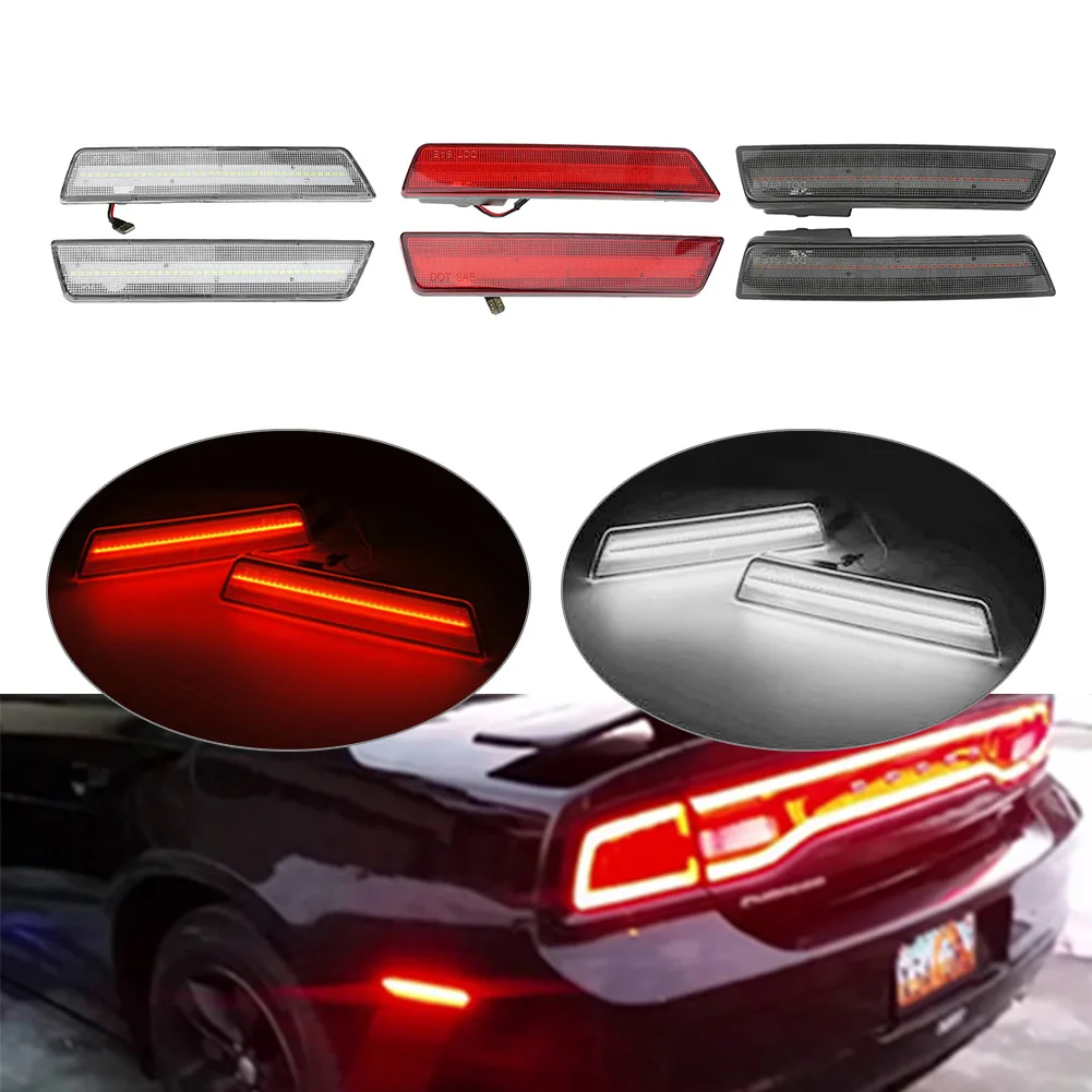 Автомобильные светодиодные задние боковые габаритные огни для Dodge Challenger 2008 2009 2010