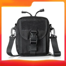 1000D Тактический крепеж сумка на плечо спортивная Молл Сумка нейлоновая Водонепроницаемая хозяйственная поясная сумка Рыболовная походная сумка Охотничьи аксессуары