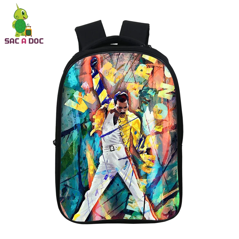 Mochila Freddie Mercury, мини рюкзак, женский рюкзак, школьные сумки для подростков, девочек и мальчиков, 14,5 дюймов, Детские рюкзаки, рюкзак для путешествий