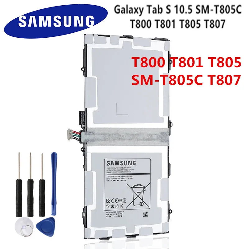 Оригинальный EB-BT800FBE для планшета SAMSUNG EB-BT800FBU/FBC аккумулятор Samsung Galaxy Tab S 10 5