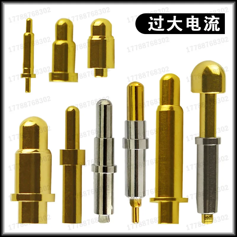 High Current Spring Thimble Battery POGOPIN Probe Connector Mold