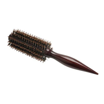 

Fashion New Professional Anti-static Carbon Boar Bristle Brush Comb Y0Y2