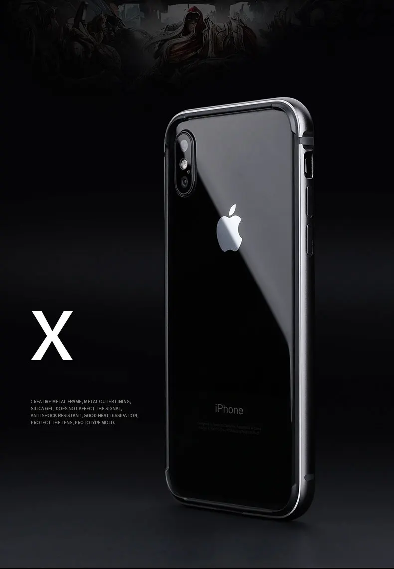 Lofter твердый ТПУ Алюминиевый металлический бампер чехол для iPhone X/XS Роскошный Жесткий металлический чехол-бампер противоударный тонкий
