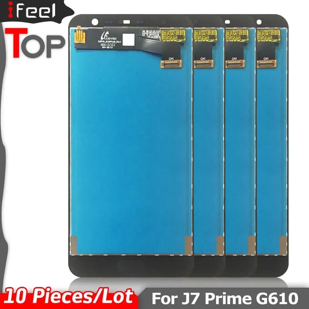 10 шт./лот ЖК дисплей для SAMSUNG Galaxy J7 Prime 2016 сенсорный экран G610 G610F G610M Замена|Экраны