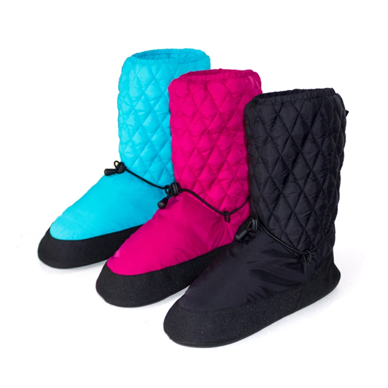 

Ballet Warm Up Booties Ballerina Women Girls Point Winter Boots Ballet Dance Warm-Up Boot Girls Dance Shoes Sportswear Dancewear