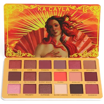 

18 Colors Metallic Matte Eyeshadow Pallete Waterproof Pigment Long-lasting Glitter Eye Shadow Powder Makeup Palette Cosmetics
