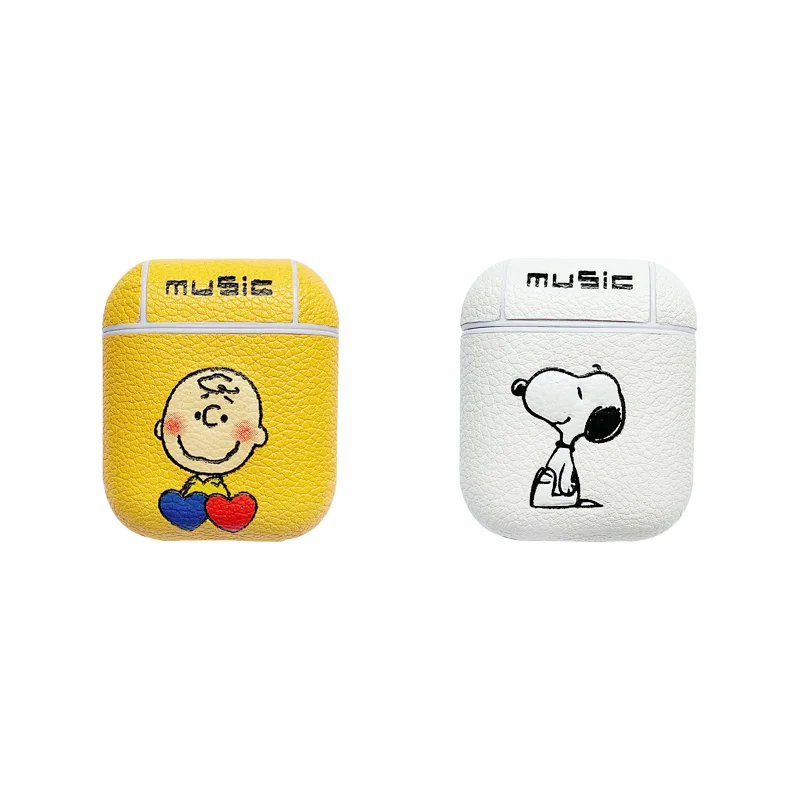 Японский собачий ошейник Charlie ремешок чехол для apple airpods музыка беспроводной bluetooth наушники pu кожаная гарнитура зарядная коробка i