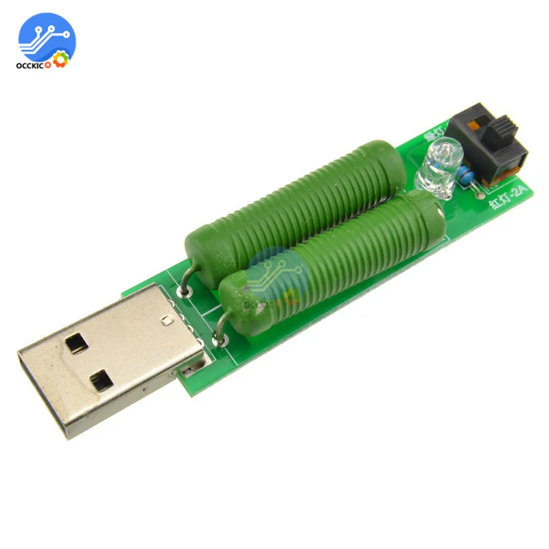 Usb резисторы с сопротивлением нагрузке датчики старения модуль 2A 1A usb порт