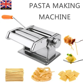 

Stainless Steel Noodle Pasta Maker Machine Manual Noodle Maker Hand Operated Spaghetti Tagliatelle Pasta Cutter Noodle Hanger
