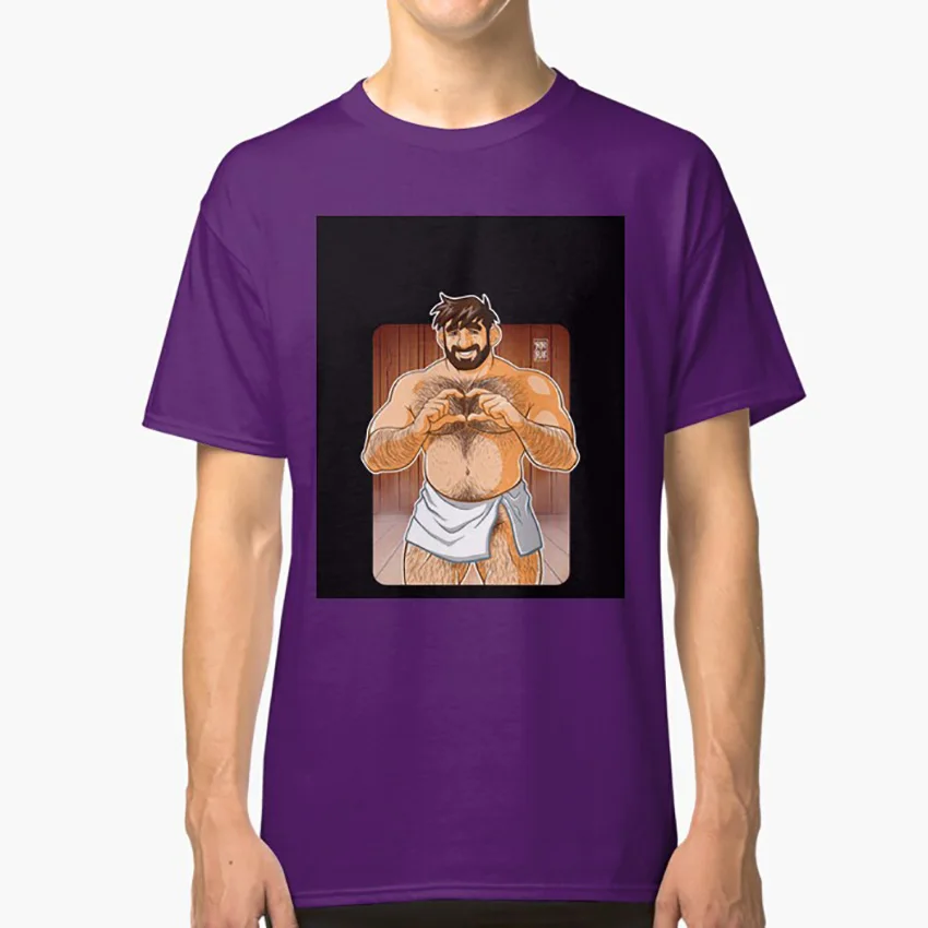 Футболка ADAM licks SAUNAS bobobear bobobearart bobo bear nisi гей медведь gayart арт |
