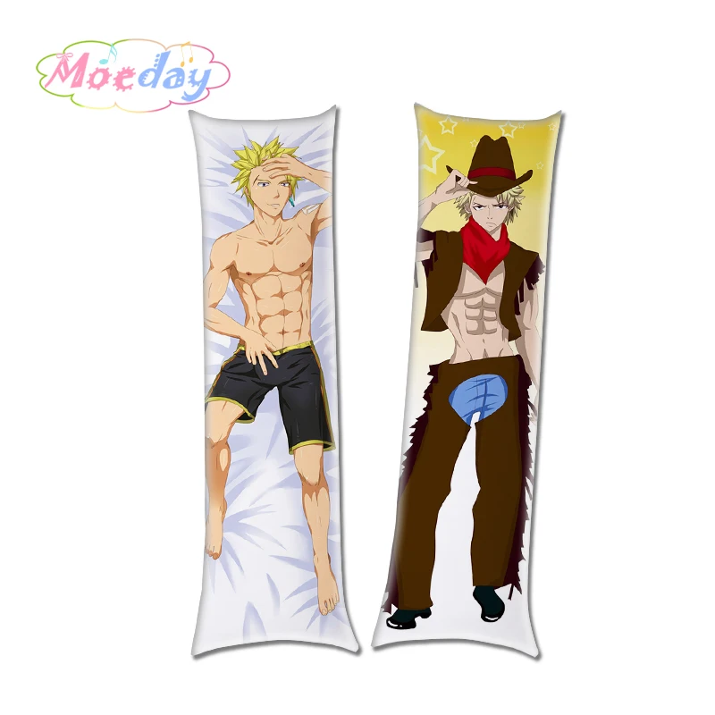 

FAIRY TAIL Anime Characters Erza Scarlet Laxus Dreyar Hugging Body Pillow Case
