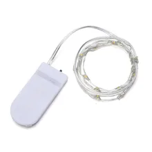 Sliver Wire Fairy Lights Garland Lamp LED String Lights For Christmas Wedding Home Party Decoration CR2032 Battery Powered Sliver Wire Fairy Lights Garland Lamp LED String Lights For Christmas Wedding Home Party Decoration CR2032 Battery Powered