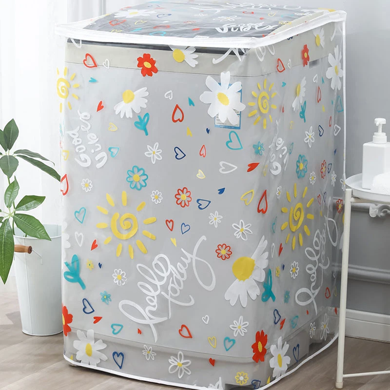 Automatic Washing Machine Cover Waterproof Sun-proof Dustproof