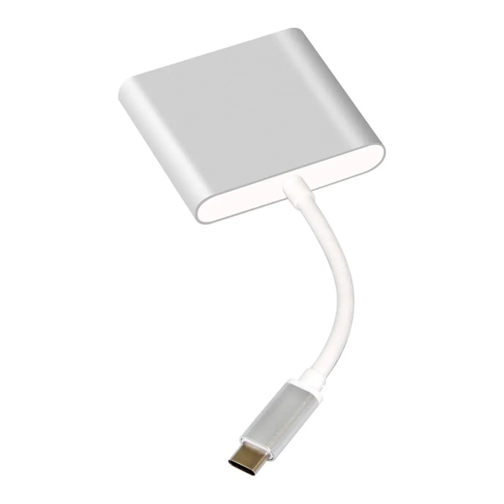 Многофункциональный 1-3 USB3.1 type-C конвертер портативный размер USB Женский к type C Мужской type-C кабель адаптер