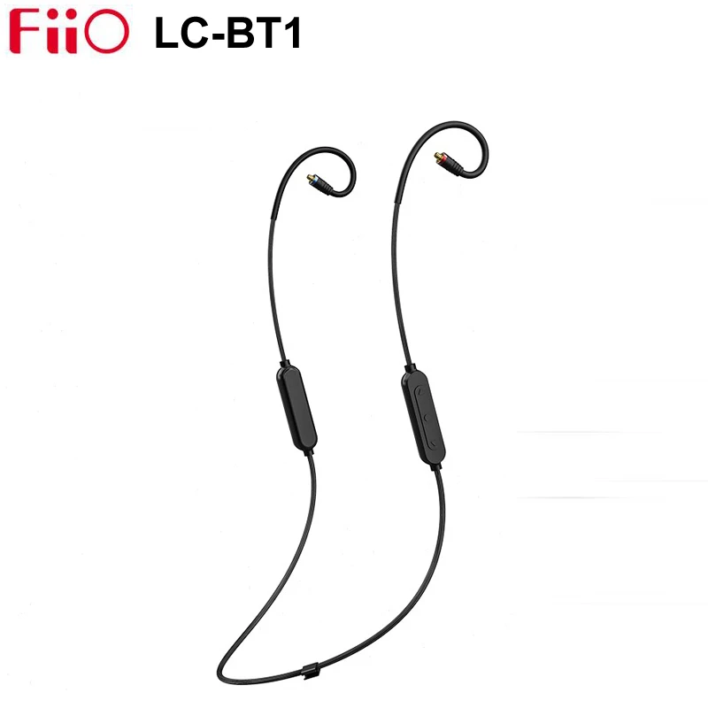 FiiO LC BT1 Sports Bluetooth Cable QCC3005 AK4331 DAC MMCX/0.78mm 2 pin connectors App controls