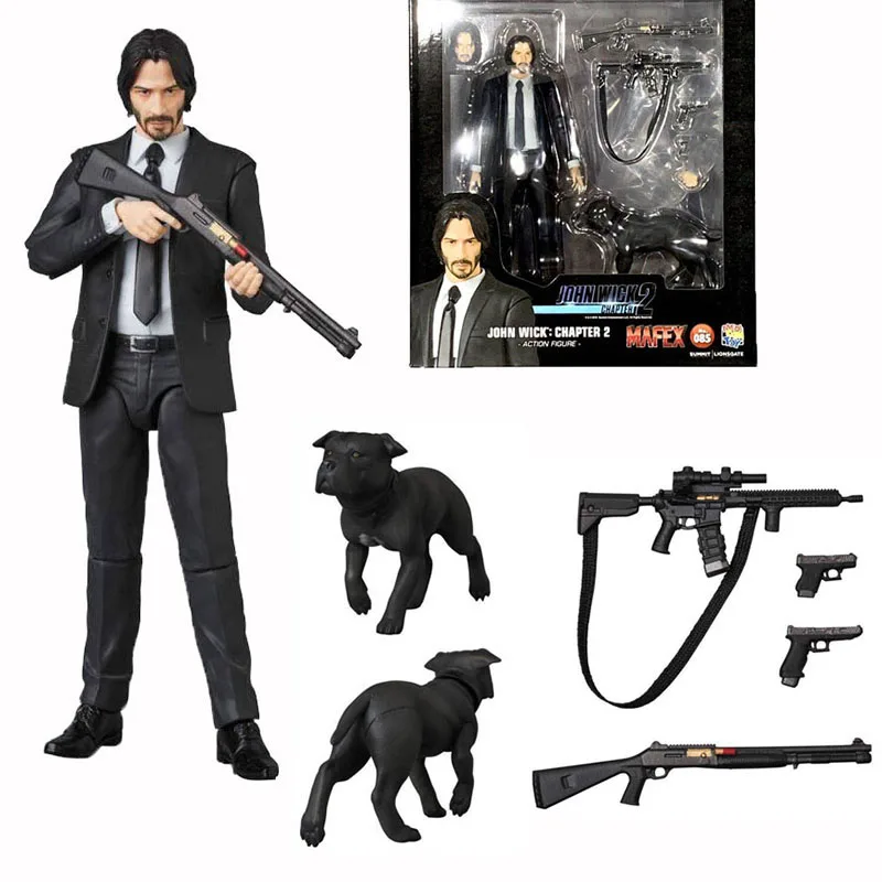 15 см тип Mafex 085 JOHN WICK Chapter 2 фигурка модель игрушки кукла подарок