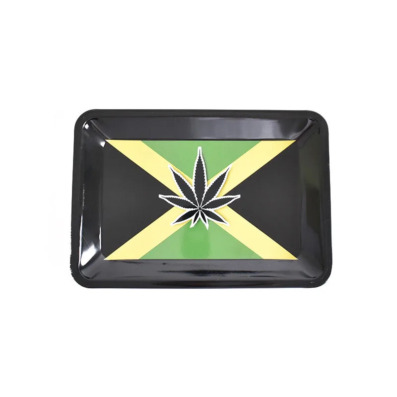 280*180mm Metal Storage Rolling Tray for tobacco Cigarette herb Smoking Accessories Tinplate Plate storage tray,tobacco rolling tray