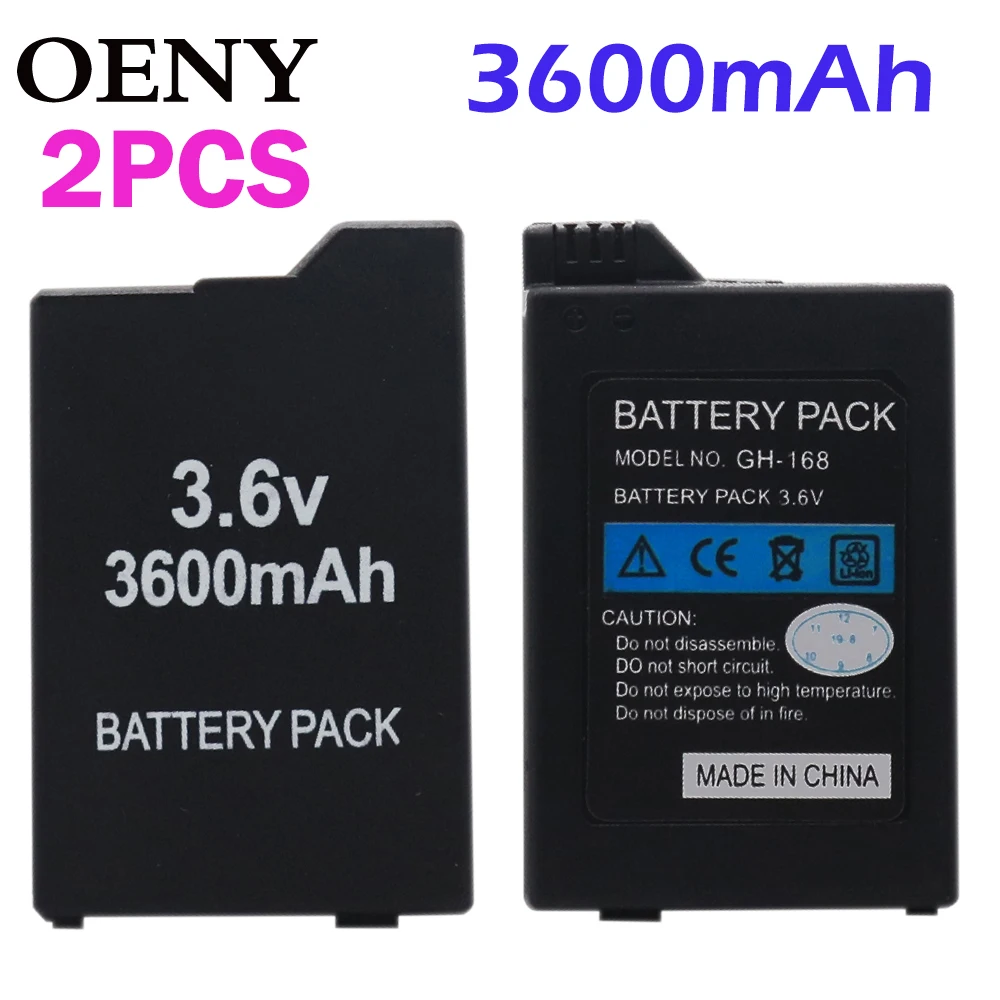 2 шт. сменная батарея емкости для Sony PSP2000PSP3000 PSP 2000 3000 S110 геймпад PlayStation Портативный