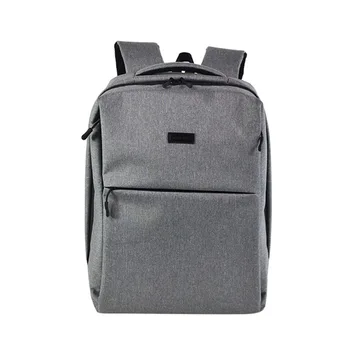 

2020 new backpack business casual solid color polyester backpack multi-layer space storage backpack