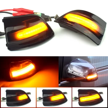 

For Ford Focus 2 MK2 2004-2008 C-MAX LED Dynamic Turn Signal Light Flowing Water Blinker Flashing Light