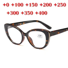 Элитный бренд дизайн в стиле ретро очки для чтения "кошачий глаз" для женщин, ультра светильник дальнозорких чтения оптические очки, оправа, модные босоножки из прозрачного материала FemaleNX